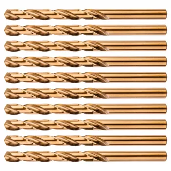 NEO TOOLS HSS-Co 7,0 mm Metallbohrer, 10er-Pack (DIN 338, Kreuzanschliff, 135°)