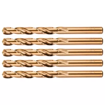 NEO TOOLS HSS-Co Cobalt Metallbohrer 10,0 mm, 5er-Pack