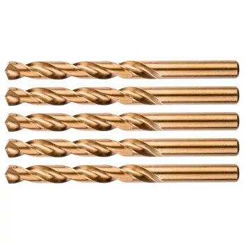 NEO TOOLS HSS-Co 10,5 mm Cobalt-Spiralbohrer, 5er-Pack