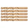 NEO TOOLS HSS-Co Spiralbohrer aus Kobalt für Metall, 12,0 mm, 5er-Pack (DIN 338, 135° Spitzenwinkel)