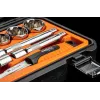 NEO TOOLS 1/2 inch Steckschlüssel-Satz, 23-teilig, Chrom-Vanadium-Stahl, DIN 3124