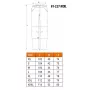 NEO TOOLS 81-227-XXXL Schutzhose Grau/Schwarz XXXL