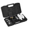 NEO TOOLS 11-271 Zylinderkopfdichtungs-Lecktester – CO2-Verbrennungsleck-Detektor-Kit für Benzin-, Diesel- und LPG-Motoren mit 250 ml Bromthymolblau-Flüssigkeit, Universal-Kegeladapter und 10 markenspezifischen Kühleradaptern