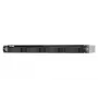 QNAP TS-432XeU-4G 4-Bay Rackmount NAS, AnnapurnaLabs AL314 Quad-Core 1,7 GHz, 4 GB DDR4, 1x 10GbE SFP+, 2x 2,5GbE RJ-45, 1U