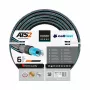 CELLFAST HOBBY ATS 1 Gartenschlauch 10 m – 1/2 Zoll 3-lagig Anti-Twist PVC, Berstdruck 20 bar, UV- & Algenresistent, Grün/Gelb