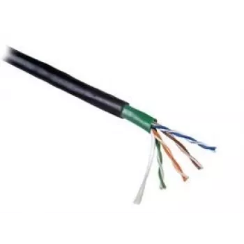 TRACER SEVEN UTP CAT 5e Outdoor Ethernet-Kabel Box 305m Schwarz