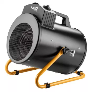 NEO TOOLS 90-069 Industrieller Elektroheizer 5kW, einstellbarer Thermostat, IPX4, 3-Phasen 400V