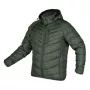 NEO TOOLS Mix&Match gesteppte Daunenjacke, Oliv-Schwarz, Größe S