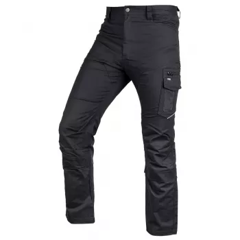 NEO TOOLS Mix&Match Arbeitshose aus Canvas, Schwarz, Größe S