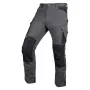 NEO TOOLS Mix&Match Arbeitshose, Canvas, Cordura-verstärkt, Grau-Schwarz, Größe M