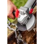 GRAPHITE 750W Winkelschleifer mit variabler Drehzahl, 125mm Scheibe