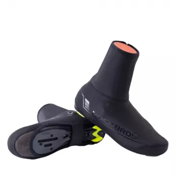 ROCKBROS LF1052 Wasserdichte Fahrrad-Überschuhe - Schwarz