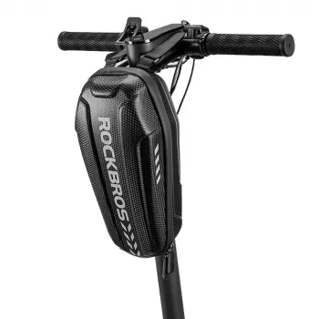 Rockbros B62-1 Fahrradtasche für Lenker oder Rahmen, 3L, Schwarz