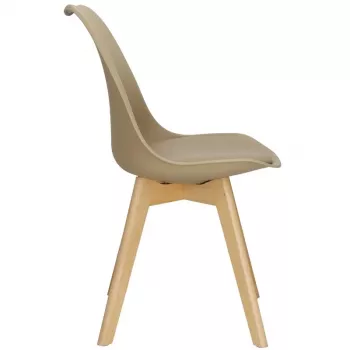 NO NAME ESSZIMMERSTUHL BEIGE DC0019 47X41X82