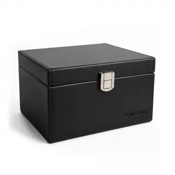 Wozinsky WPB-R16 RFID-Signalblockierende Schlüsselbox mit Fächern 16x12x9 cm - Schwarz