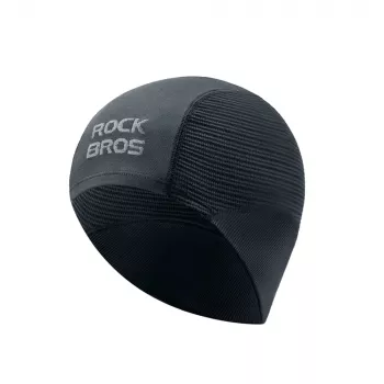 Rockbros LF25956 Nahtlose Strick-Fahrradkappe - Schwarz