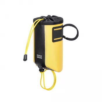 Rockbros AS-162 wasserdichte Lenkertasche für Flaschen - Gelb