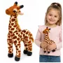 LEAN TOYS Plüsch-Giraffe Kuscheltier 30 cm