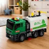 LEAN TOYS Straßenkehrmaschine mit Wasserfunktion, Lichtern und Sounds 1:14