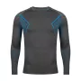 Herren Thermoaktiv Sweatshirt Alpinus Active Base Layer Grau GT43860 Größe S
