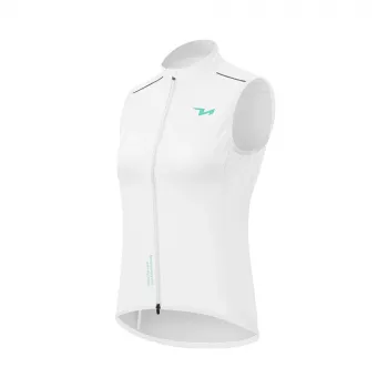 ROCKBROS MJ008 TVI Damen-Windschutz-Radtrikot Größe L - Weiß