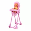 LEAN TOYS Anlily Mutter und Baby Zwillinge Puppen Set Zubehör