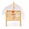 LEAN TOYS Anlily Mutter und Baby Zwillinge Puppen Set Zubehör