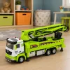 LEAN TOYS Betonpumpen-LKW mit Lichtern, Geräuschen, Wasser, Antrieb 1:40