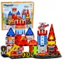 LEAN TOYS Magnetische Bausteine Feuerwache 42 Teile