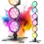 LIGHT4ME LUMEN HEXO Retro-LED-Effektlicht 90W RGBWA+UV 6-in-1 DMX
