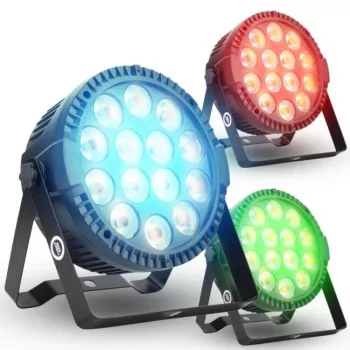 LIGHT4ME PAR RGBA 14x6W IR LED Stage PAR Spotlight mit Fernbedienung
