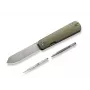 CIVIVI Sendy Klappmesser 14C28N Drop-Point-Klinge G10 grüner Griff EDC Taschenmesser