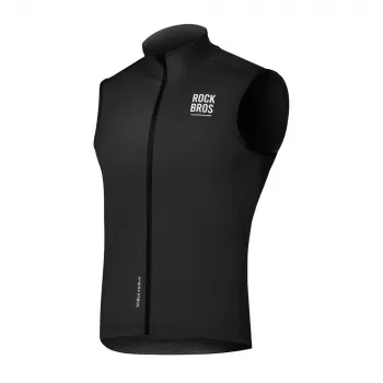 ROCKBROS ROAD TO SKY Winddichte Thermo-Radweste TLMJ002 - Schwarz, Größe L
