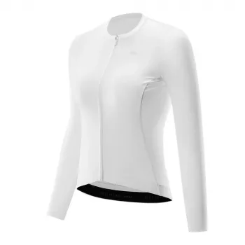 ROCKBROS Damen Langarm-Radtrikot TVI Weiß S