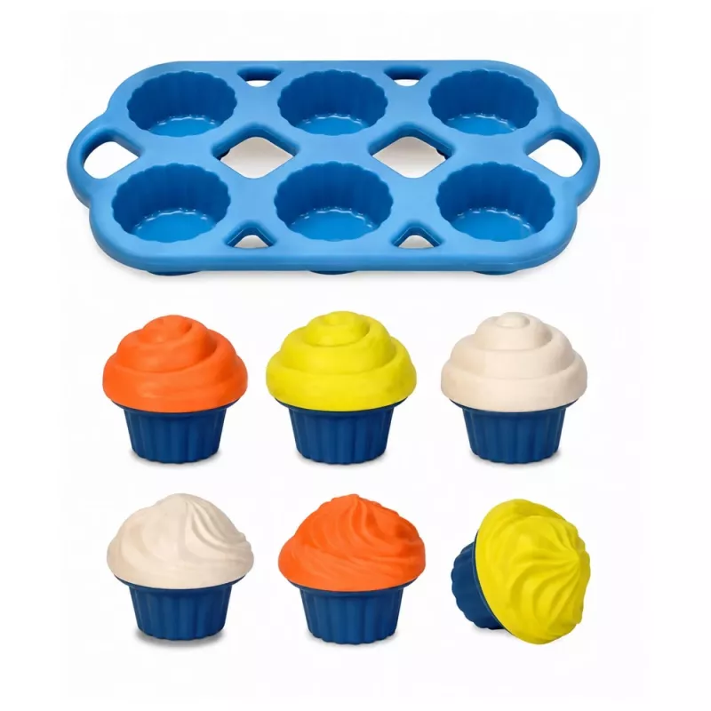 LEAN TOYS Ökofreundliches Holz-Eiscreme-Macher-Set für Kinder 26 Teile