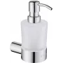 DEANTE ADR_0421 Wandmontierter manueller Seifenspender für Tork S1 Flüssigseifensystem, 1000 ml, weißes ABS-Kunststoff