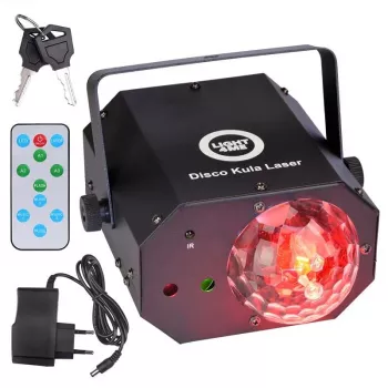 LIGHT4ME DISCO SPHERE LASER Multi-Effekt LED-Lichteffekt