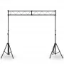 STAND4ME LTS 1 Licht-Traversen-System DJ-Gate mit Stativbeinen, 3 m Breite, 60 kg Last, Schwarz