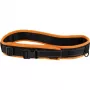 Fiskars 1003626 Functional Form Werkzeuggürtel mit Schnellverschluss, verstellbarer Bund bis 120 cm, strapazierfähiges wasserabweisendes Polyester, mehrere Taschen und Schlaufen, Schwarz/Orange