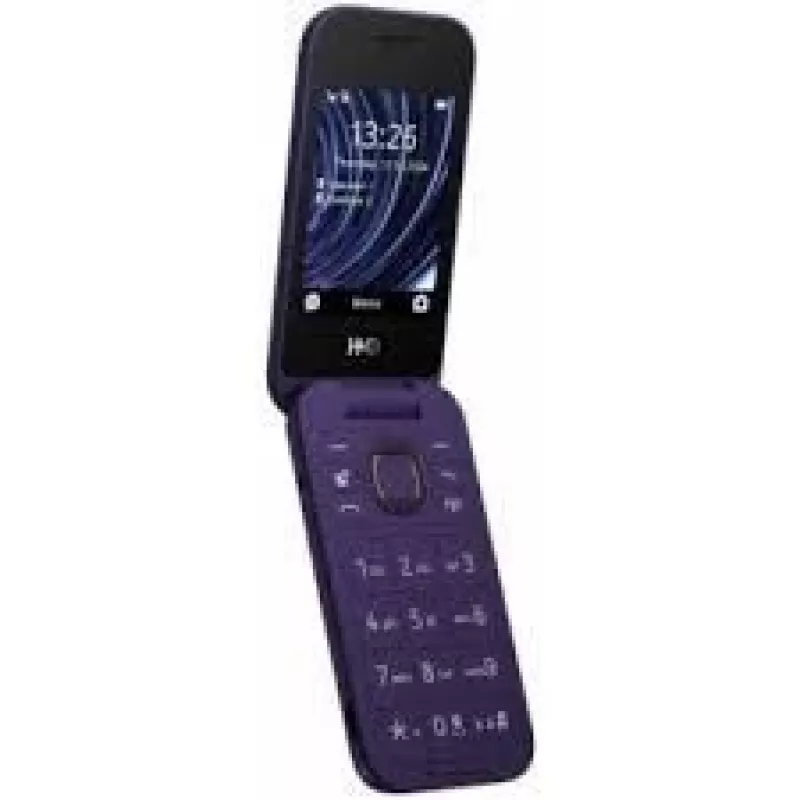 HMD 2660 Flip Violett 4G LTE Dual-SIM-Klapphandy