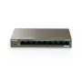 Tenda TEF1109P-8-102W 9-Port Desktop-PoE-Switch mit 8 PoE+-Ports, 102W Budget, 10/100 Mbps