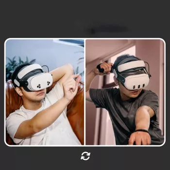BOBOVR M3 Kopfriemen für Meta Quest 3 / 3S - Weiß