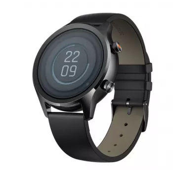 TicWatch C2+ Smartwatch NFC GPS AMOLED 1,3 Zoll wasserdicht Bluetooth Wi-Fi Schwarz