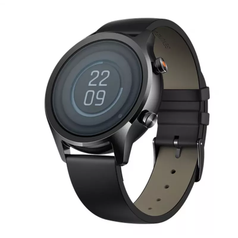 TicWatch C2+ Smartwatch NFC GPS AMOLED 1,3 Zoll wasserdicht Bluetooth Wi-Fi Schwarz