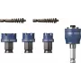 Bosch 2608901963 Progressor für Holz und Metall 7-teiliger Lochsägensatz mit Power Change Plus Adapter und HSS-G Zentrierbohrer