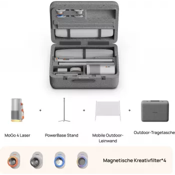 XGIMI MoGo 4 Laser Beamer+ Outdoor Bundle - DLP-Projektor