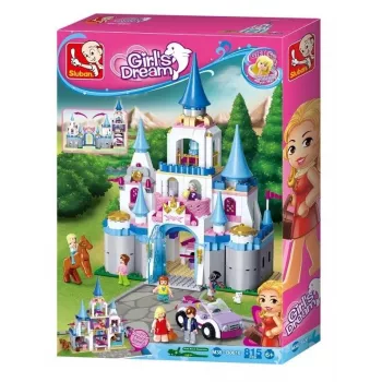 Sluban Girls Dream Castle 815-teiliges Baukasten-Set