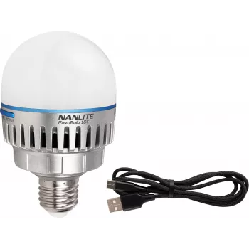 Nanlite PavoBulb 10C RGBWW LED-Lampe, 1-Licht-Kit (14-1004-1KIT)