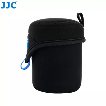 JJC SB6587 Deluxe Objektivtasche für kompakte Objektive (65x78mm, Schwarz)