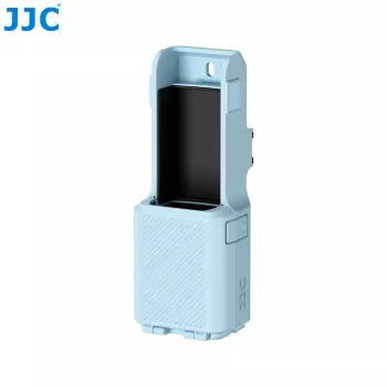JJC 2-in-1 Schutzhülle & Magnetischer Halter für DJI Osmo Pocket 4 / 3 - Blau